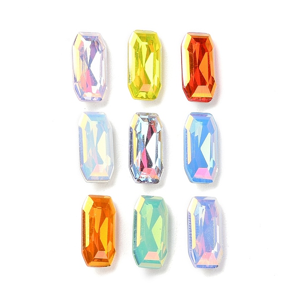 PandaHall Glass Rhinestone Cabochons, Faceted, Pointed Back & Back Plated, Rectangle, Mixed Color, 12x6x3mm Glass Rhinestone Rectangle..., Multicolor
PandaHall Glass Rhinestone Cabochons, Faceted, Pointed Back & Back Plated, Rectangle, Mixed Color, 12x6x3mm Glass Rhinestone Rectangle..., Multicolor