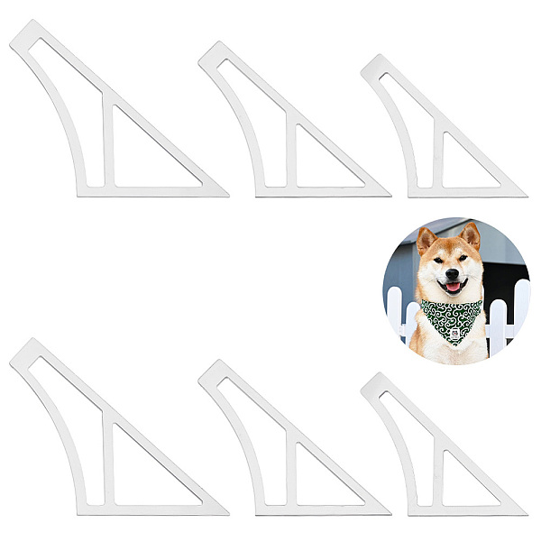 PandaHall arricraft 6 Pcs Acrylic Quilting Templates, Dog Bandana Sewing Template Set Small/Medium/Lager Size Dog Scarf Sewing Quilting..., Clear
PandaHall arricraft 6 Pcs Acrylic Quilting Templates, Dog Bandana Sewing Template Set Small/Medium/Lager Size Dog Scarf Sewing Quilting..., Clear