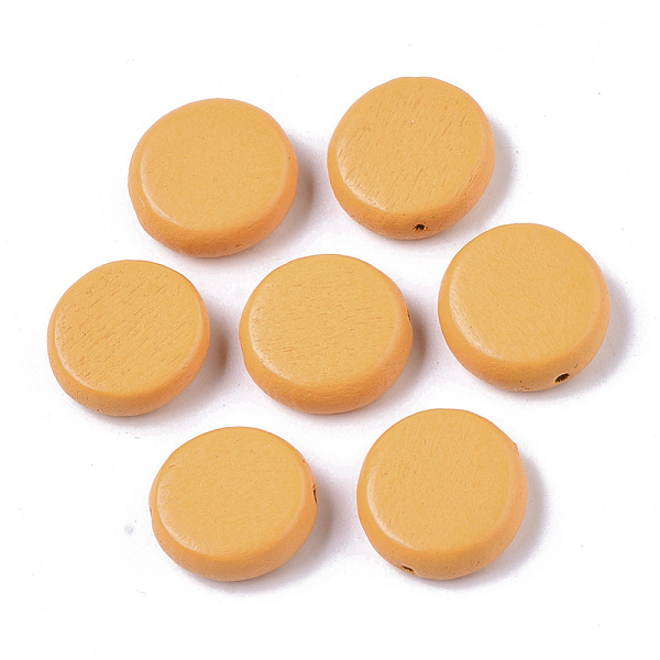 PandaHall Painted Natural Wood Beads, Flat Round, Orange, 16x5.5mm, Hole: 1.5mm Schima Wood Flat Round Orange
PandaHall Painted Natural Wood Beads, Flat Round, Orange, 16x5.5mm, Hole: 1.5mm Schima Wood Flat Round Orange