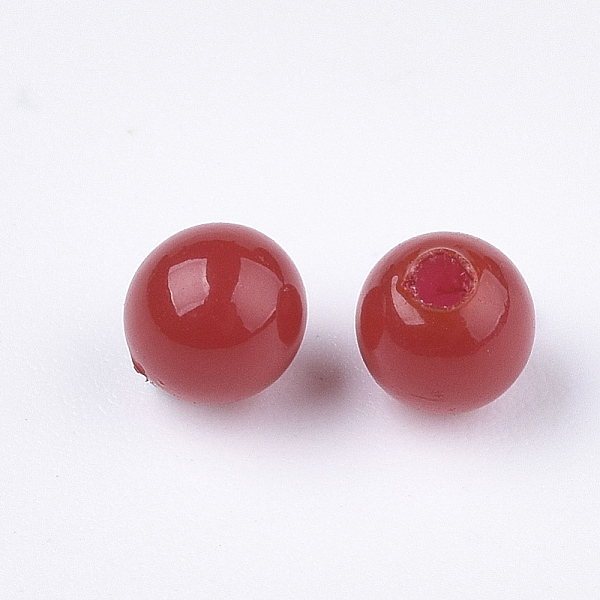 PandaHall Eco-Friendly Plastic Beads, Half Drilled Beads, Round, Red, 5mm, Half Hole: 1mm Plastic Round Red
PandaHall Eco-Friendly Plastic Beads, Half Drilled Beads, Round, Red, 5mm, Half Hole: 1mm Plastic Round Red