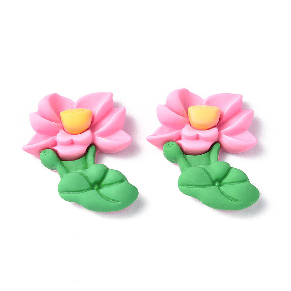 PandaHall Opaque Resin Cabochons, Flower, July Lotus, 31.5x25.5x8mm Resin July Lotus
PandaHall Opaque Resin Cabochons, Flower, July Lotus, 31.5x25.5x8mm Resin July Lotus