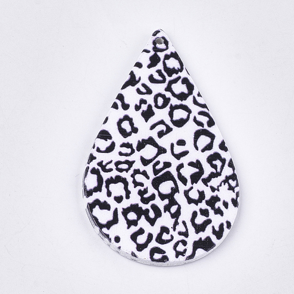 PandaHall Printed Wooden Big Pendants, Dyed, Teardrop with Leopard Print, Colorful, 59x36x2.5mm, Hole: 1.5mm Wood Teardrop
PandaHall Printed Wooden Big Pendants, Dyed, Teardrop with Leopard Print, Colorful, 59x36x2.5mm, Hole: 1.5mm Wood Teardrop