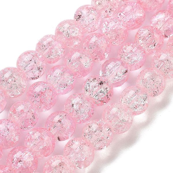PandaHall (Defective Closeout Sale) Spray Painted Crackle Glass Beads Strands, Round, Pearl Pink, 8mm, Hole: 1.3~1.6mm, about 100pcs/strand...
PandaHall (Defective Closeout Sale) Spray Painted Crackle Glass Beads Strands, Round, Pearl Pink, 8mm, Hole: 1.3~1.6mm, about 100pcs/strand...