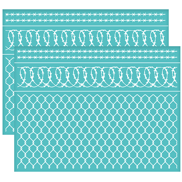 PandaHall OLYCRAFT 2Pcs 11x8.6 Inch Self-Adhesive Silk Screen Printing Stencil Chicken Wire Netting Stencils Net Silk Screen Stencil Wire...
PandaHall OLYCRAFT 2Pcs 11x8.6 Inch Self-Adhesive Silk Screen Printing Stencil Chicken Wire Netting Stencils Net Silk Screen Stencil Wire...