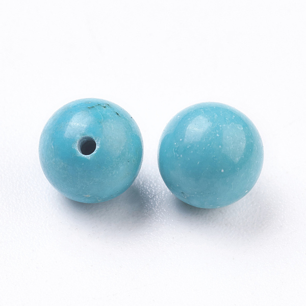 PandaHall Natural Magnesite Beads, Dyed, Half Drilled, Round, Turquoise, 6mm, Half Hole: 0.8mm Magnesite Round Green
PandaHall Natural Magnesite Beads, Dyed, Half Drilled, Round, Turquoise, 6mm, Half Hole: 0.8mm Magnesite Round Green