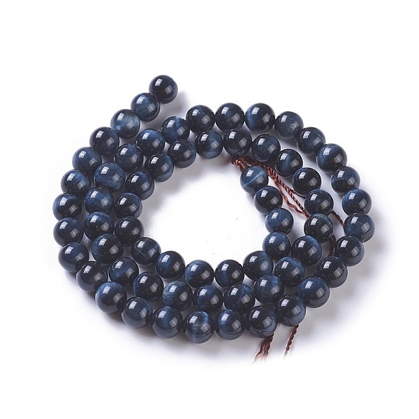 PandaHall Natural Tiger Eye Beads Strands, Round, Prussian Blue, 6mm, Hole: 1mm, about 64~67pcs/strand, 15.3 inch~15.75 inch(39~40cm) Tiger...
PandaHall Natural Tiger Eye Beads Strands, Round, Prussian Blue, 6mm, Hole: 1mm, about 64~67pcs/strand, 15.3 inch~15.75 inch(39~40cm) Tiger...