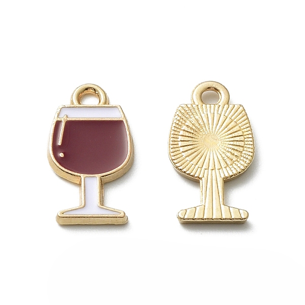 PandaHall Zinc Alloy Pendants, with Enamel, Golden, Goblet, 17x9x1mm, Hole: 1.5mm Alloy+Enamel Tableware
PandaHall Zinc Alloy Pendants, with Enamel, Golden, Goblet, 17x9x1mm, Hole: 1.5mm Alloy+Enamel Tableware