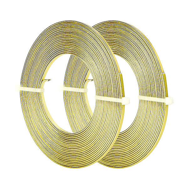 PandaHall BENECREAT Aluminum Wire, Flat Craft Wire, Bezel Strip Wire for Cabochons Jewelry Making, Green Yellow, 3x1mm, about 5m/roll...
PandaHall BENECREAT Aluminum Wire, Flat Craft Wire, Bezel Strip Wire for Cabochons Jewelry Making, Green Yellow, 3x1mm, about 5m/roll...