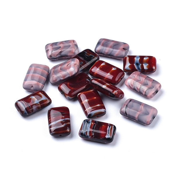 PandaHall Czech Glass Beads, Retro Style, Rectangle, Mixed Color, 22x14x7mm, Hole: 0.8mm, about 60pcs/bag Czech Glass Rectangle Multicolor
PandaHall Czech Glass Beads, Retro Style, Rectangle, Mixed Color, 22x14x7mm, Hole: 0.8mm, about 60pcs/bag Czech Glass Rectangle Multicolor