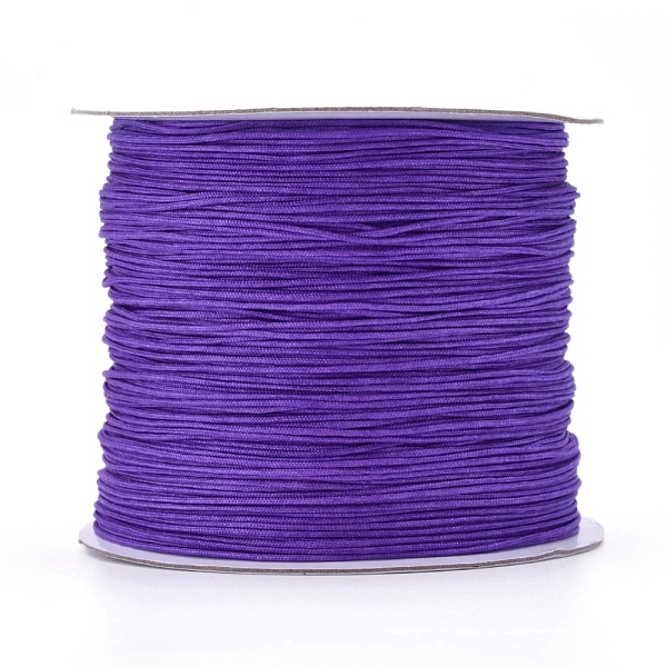 PandaHall Nylon Thread, Nylon Jewelry Cord for Custom Woven Jewelry Making, Blue Violet, 0.6mm, about 142.16 yards(130m)/roll Nylon Purple
PandaHall Nylon Thread, Nylon Jewelry Cord for Custom Woven Jewelry Making, Blue Violet, 0.6mm, about 142.16 yards(130m)/roll Nylon Purple