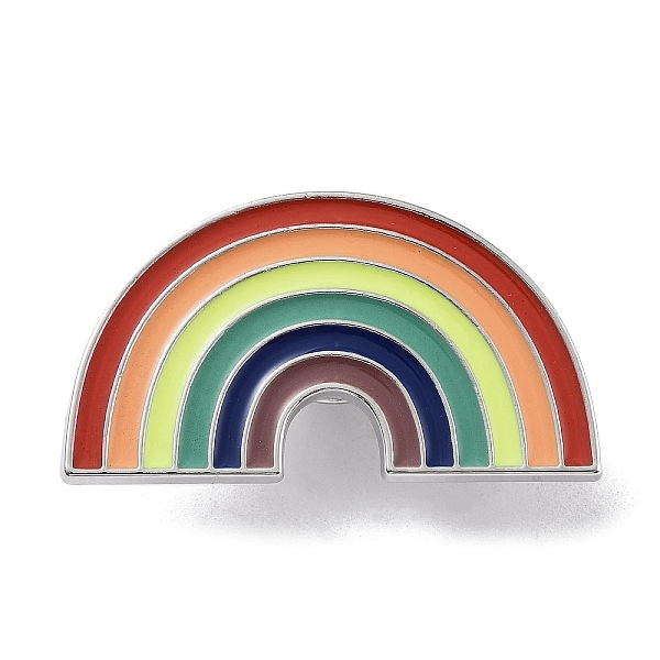 PandaHall Zinc Alloy Brooches, Enamel Pins, for Backpack Clothes, Rainbow, 19x34.5x1.5mm Alloy+Enamel Rainbow
PandaHall Zinc Alloy Brooches, Enamel Pins, for Backpack Clothes, Rainbow, 19x34.5x1.5mm Alloy+Enamel Rainbow
