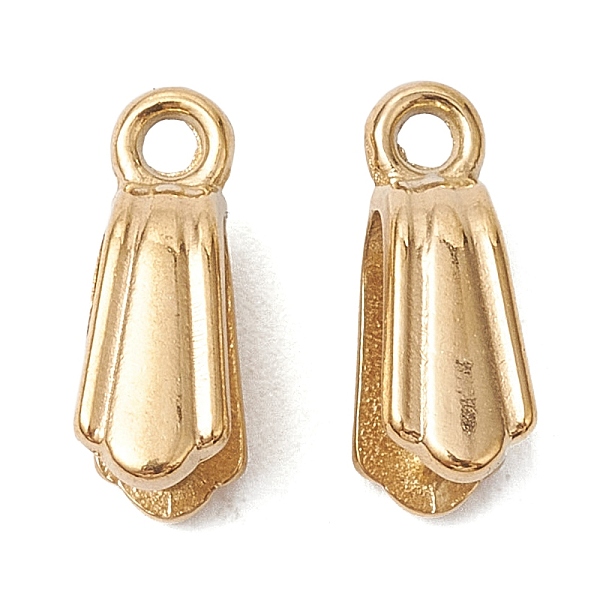 PandaHall Ion Plating(IP) 304 Stainless Steel Ice Pick Pinch Bails, Cone, Real 18K Gold Plated, 10.5x3.8mm, Hole: 1.8mm, Pin: 0.8mm 304...
PandaHall Ion Plating(IP) 304 Stainless Steel Ice Pick Pinch Bails, Cone, Real 18K Gold Plated, 10.5x3.8mm, Hole: 1.8mm, Pin: 0.8mm 304...