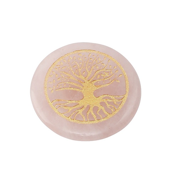 PandaHall Natural Rose Quartz Carved Tree of Life Pattern Flat Round Stone, Pocket Palm Stone for Reiki Balancing, Home Display Decorations...
PandaHall Natural Rose Quartz Carved Tree of Life Pattern Flat Round Stone, Pocket Palm Stone for Reiki Balancing, Home Display Decorations...