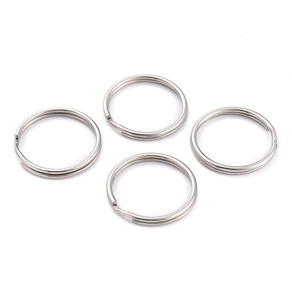 PandaHall 304 Stainless Steel Split Key Rings, Keychain Clasp Findings, Stainless Steel Color, 25x2.5mm, Inner Diameter: 22mm 304 Stainless...
PandaHall 304 Stainless Steel Split Key Rings, Keychain Clasp Findings, Stainless Steel Color, 25x2.5mm, Inner Diameter: 22mm 304 Stainless...