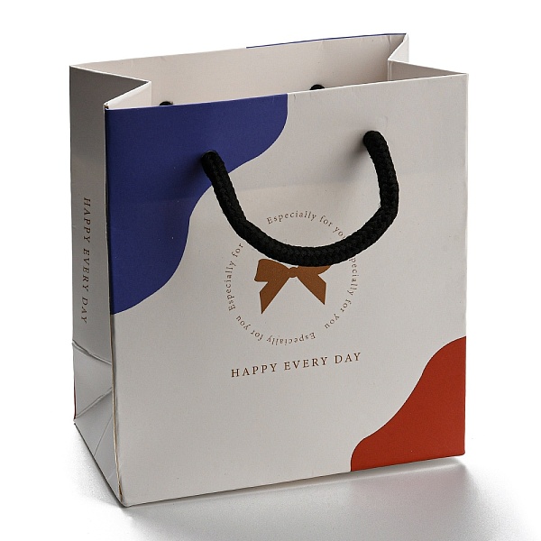 PandaHall Bowknot Print Paper Gift Bags, Rectangle Shopping Bags, Wedding Gift Bags with Handles, Royal Blue, Fold: 12x11x0.35cm, Unfold...
PandaHall Bowknot Print Paper Gift Bags, Rectangle Shopping Bags, Wedding Gift Bags with Handles, Royal Blue, Fold: 12x11x0.35cm, Unfold...