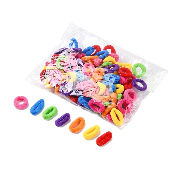 PandaHall Girls Hair Accessories, Ponytail Holder, Elastic Hair Ties, Mixed Color, 20mm, about 96~100pcs/bag Elastic Fibre Multicolor
PandaHall Girls Hair Accessories, Ponytail Holder, Elastic Hair Ties, Mixed Color, 20mm, about 96~100pcs/bag Elastic Fibre Multicolor