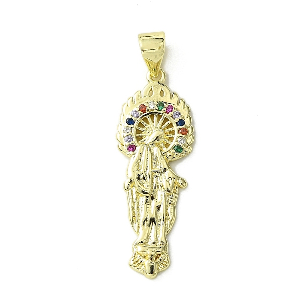 PandaHall Brass Micro Pave Cubic Zirconia Pendants, Real 18K Gold Plated, Human, Colorful, 28.5x10.5x2mm, Hole: 4x3mm Brass+Cubic Zirconia...
PandaHall Brass Micro Pave Cubic Zirconia Pendants, Real 18K Gold Plated, Human, Colorful, 28.5x10.5x2mm, Hole: 4x3mm Brass+Cubic Zirconia...
