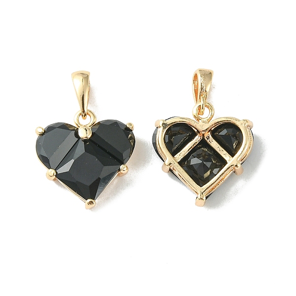 PandaHall Brass Micro Pave Cubic Zirconia Charms, Heart Charm, Real 18K Gold Plated, Black, 14.5x13.5x5mm, Hole: 3x2.5mm Brass+Cubic...
PandaHall Brass Micro Pave Cubic Zirconia Charms, Heart Charm, Real 18K Gold Plated, Black, 14.5x13.5x5mm, Hole: 3x2.5mm Brass+Cubic...