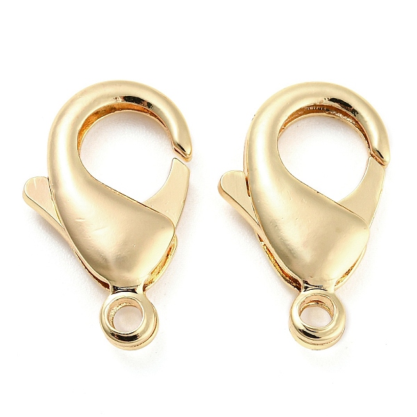 PandaHall Brass Lobster Claw Clasps, for Jewelry Making, Real 18K Gold Plated, 23x14x5mm, Hole: 2.5mm Brass
PandaHall Brass Lobster Claw Clasps, for Jewelry Making, Real 18K Gold Plated, 23x14x5mm, Hole: 2.5mm Brass