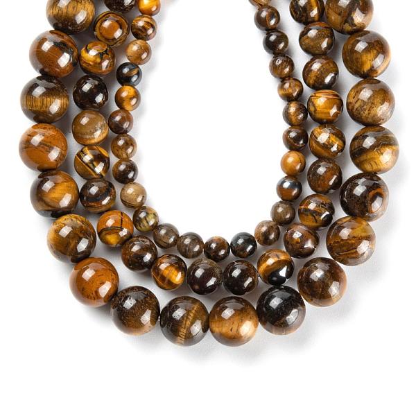 PandaHall 3 Strands 3 Sizes 4mm 6mm 8mm Grade AB Natural Tiger Eye Round Beads Strands, 1 strand/size Tiger Eye Round
PandaHall 3 Strands 3 Sizes 4mm 6mm 8mm Grade AB Natural Tiger Eye Round Beads Strands, 1 strand/size Tiger Eye Round