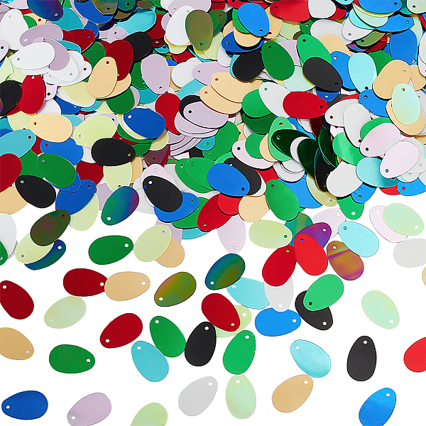 PandaHall OLYCRAFT 1200Pcs/10 Bags 10 Colors Oval Sequin Paillettes 1.4mm Hole PVC Craft Loose Sequins PVC Laser Paillettes Colorful Sequins..., Multicolor
PandaHall OLYCRAFT 1200Pcs/10 Bags 10 Colors Oval Sequin Paillettes 1.4mm Hole PVC Craft Loose Sequins PVC Laser Paillettes Colorful Sequins..., Multicolor