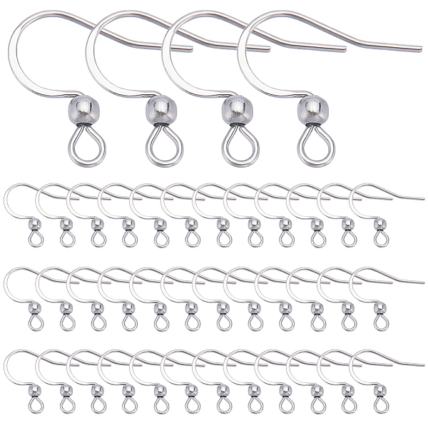 PandaHall SUNNYCLUE 200Pcs 304 Stainless Steel French Earring Hooks, Flat Ear Wire with Ball, Stainless Steel Color, 21 Gauge, 15~17x18mm...
PandaHall SUNNYCLUE 200Pcs 304 Stainless Steel French Earring Hooks, Flat Ear Wire with Ball, Stainless Steel Color, 21 Gauge, 15~17x18mm...
