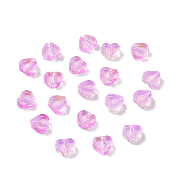 PandaHall Transparent Glass Pendants, Heart, Plum, 5.5x6x2mm, Hole: 1mm Glass Heart Purple
PandaHall Transparent Glass Pendants, Heart, Plum, 5.5x6x2mm, Hole: 1mm Glass Heart Purple