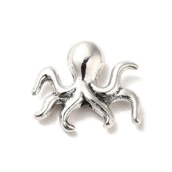 PandaHall Tibetan Style Alloy Beads, Cadmium Free & Lead Free, Octopus, Antique Silver, 13.5x16x4mm, Hole: 1.5mm Alloy Octopus 
PandaHall Tibetan Style Alloy Beads, Cadmium Free & Lead Free, Octopus, Antique Silver, 13.5x16x4mm, Hole: 1.5mm Alloy Octopus