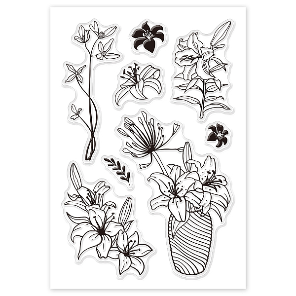 PandaHall PVC Plastic Stamps, for DIY Scrapbooking, Photo Album Decorative, Cards Making, Stamp Sheets, Flower Pattern, 16x11x0.3cm Plastic...
PandaHall PVC Plastic Stamps, for DIY Scrapbooking, Photo Album Decorative, Cards Making, Stamp Sheets, Flower Pattern, 16x11x0.3cm Plastic...