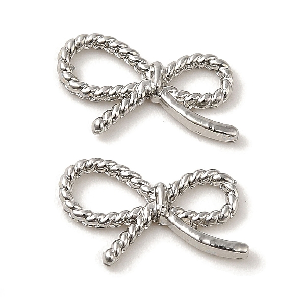 PandaHall Rack Plating Alloy Cabochons, Cadmium Free & Nickel Free & Lead Free, Bowknot, Platinum, 9x15x2mm Alloy Bowknot
PandaHall Rack Plating Alloy Cabochons, Cadmium Free & Nickel Free & Lead Free, Bowknot, Platinum, 9x15x2mm Alloy Bowknot