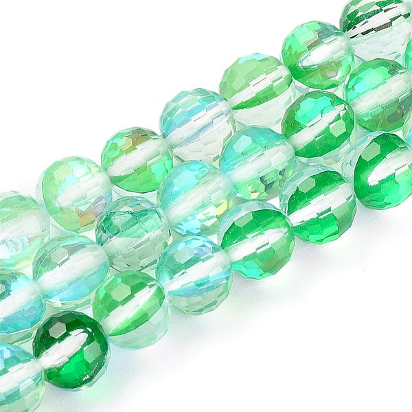 PandaHall Electroplate Transparent K9 Glass Beads Strands, Faceted, Round, Spring Green, 8mm, Hole: 1mm, about 50pcs/strand, 14.76 inch...
PandaHall Electroplate Transparent K9 Glass Beads Strands, Faceted, Round, Spring Green, 8mm, Hole: 1mm, about 50pcs/strand, 14.76 inch...