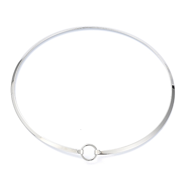 PandaHall 304 Stainless Steel Necklaces, Ring, Stainless Steel Color, Inner Diameter: 5.55 inch(14.1cm), 4mm 304 Stainless Steel Ring
PandaHall 304 Stainless Steel Necklaces, Ring, Stainless Steel Color, Inner Diameter: 5.55 inch(14.1cm), 4mm 304 Stainless Steel Ring