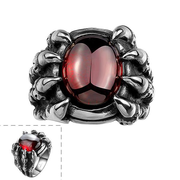 PandaHall Skeleton Claw 316L Surgical Stainless Steel Cubic Zirconia Wide Band Finger Rings, Antique Silver, US Size 8(18.1mm) Stainless...
PandaHall Skeleton Claw 316L Surgical Stainless Steel Cubic Zirconia Wide Band Finger Rings, Antique Silver, US Size 8(18.1mm) Stainless...