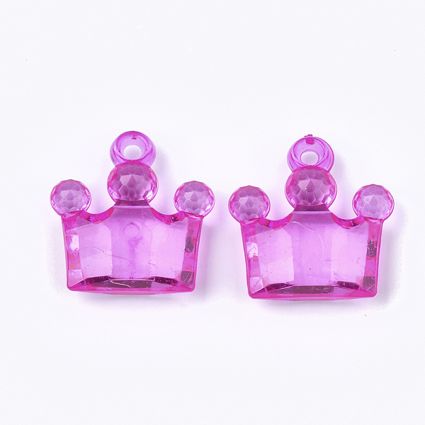 PandaHall Transparent Acrylic Pendants, Faceted, Crown, Mixed Color, 28x26x8mm, Hole: 2.5mm, about 220pcs/500g Acrylic Crown Multicolor
PandaHall Transparent Acrylic Pendants, Faceted, Crown, Mixed Color, 28x26x8mm, Hole: 2.5mm, about 220pcs/500g Acrylic Crown Multicolor