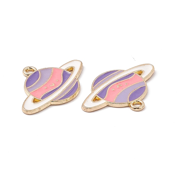 PandaHall Alloy Pendants, with Enamel, Planet Charm, Golden, Pink, 18x26x1mm, Hole: 1.8mm Alloy+Enamel Planet Pink
PandaHall Alloy Pendants, with Enamel, Planet Charm, Golden, Pink, 18x26x1mm, Hole: 1.8mm Alloy+Enamel Planet Pink