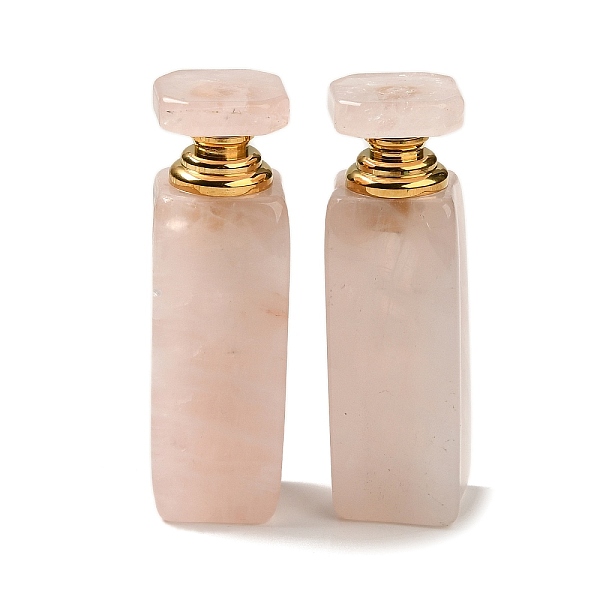 PandaHall Natural Rose Quartz Dropper Perfume Bottle, with Golden Tone 304 Stainless Steel Findings, SPA Aromatherapy Essemtial Oil Empty...
PandaHall Natural Rose Quartz Dropper Perfume Bottle, with Golden Tone 304 Stainless Steel Findings, SPA Aromatherapy Essemtial Oil Empty...