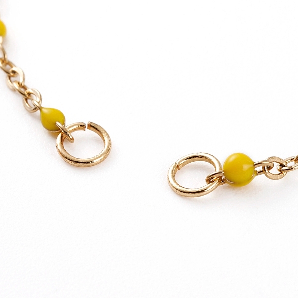 PandaHall 304 Stainless Steel Enamel Twisted Chains Bracelet Makings, with Enamel, Lobster Claw Clasps & Jump Rings, Golden, Yellow, 6-1/4...
PandaHall 304 Stainless Steel Enamel Twisted Chains Bracelet Makings, with Enamel, Lobster Claw Clasps & Jump Rings, Golden, Yellow, 6-1/4...