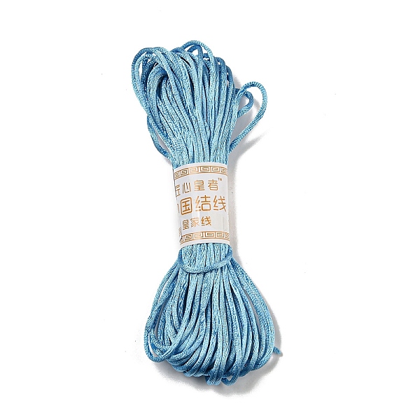 PandaHall Polyester Embroidery Floss, Cross Stitch Threads, Light Sky Blue, 2mm, 10m/bundle Polyester
PandaHall Polyester Embroidery Floss, Cross Stitch Threads, Light Sky Blue, 2mm, 10m/bundle Polyester
