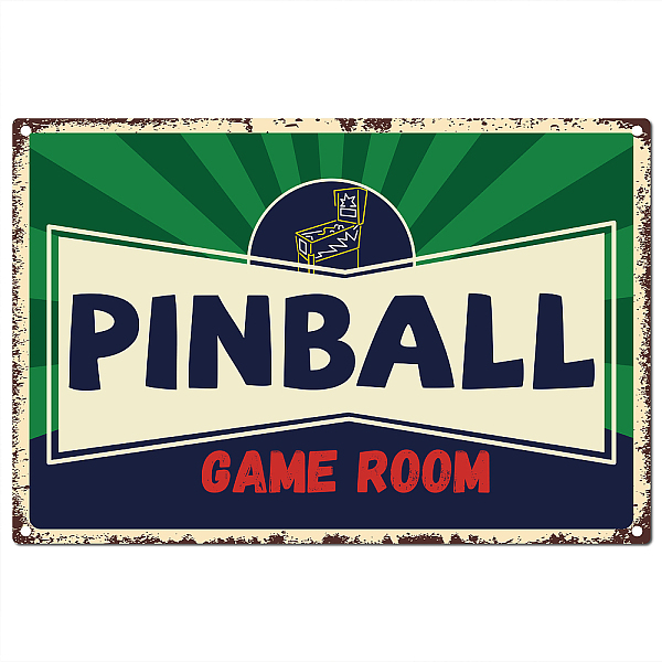 PandaHall CREATCABIN Game Room Metal Signs Tin Plate Pinball Gaming Playing Room Vintage Signs Funny Retro Plaque Pub Club Bar Wall...
PandaHall CREATCABIN Game Room Metal Signs Tin Plate Pinball Gaming Playing Room Vintage Signs Funny Retro Plaque Pub Club Bar Wall...