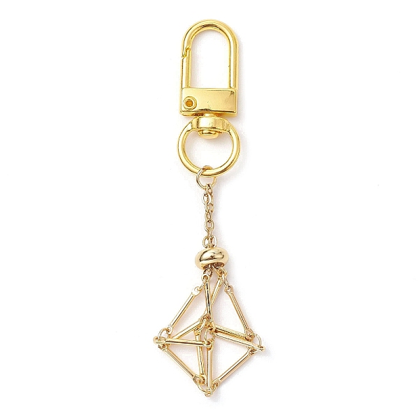 PandaHall 304 Stainless Steel Empty Stone Holder Chain Pouch Pendant Decorations, with Alloy Swivel Clasps, Golden, 81mm 304 Stainless Steel
PandaHall 304 Stainless Steel Empty Stone Holder Chain Pouch Pendant Decorations, with Alloy Swivel Clasps, Golden, 81mm 304 Stainless Steel