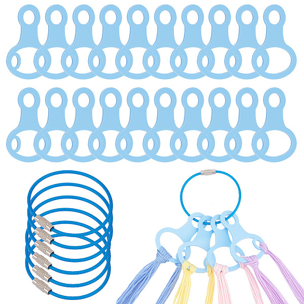 PandaHall 30Pcs Acrylic Spool Floss Bobbins, Thread Winding Boards, for Cross Stitch Embroidery Cotton Thread Craft DIY Sewing Storage...
PandaHall 30Pcs Acrylic Spool Floss Bobbins, Thread Winding Boards, for Cross Stitch Embroidery Cotton Thread Craft DIY Sewing Storage...
