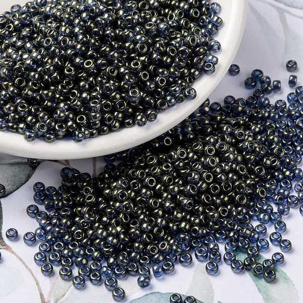 PandaHall MIYUKI Round Rocailles Beads, Japanese Seed Beads, 8/0, (RR2447) Opaque Dark Olive Luster, 3mm, Hole: 1mm, about 2111~2277pcs/50g..., Green
PandaHall MIYUKI Round Rocailles Beads, Japanese Seed Beads, 8/0, (RR2447) Opaque Dark Olive Luster, 3mm, Hole: 1mm, about 2111~2277pcs/50g..., Green