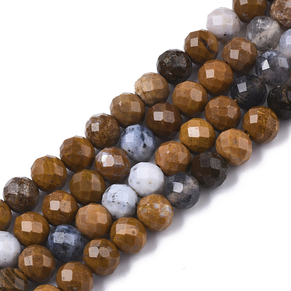 PandaHall Natural Ocean Agate/Ocean Jasper Beads Strands, Round, Faceted(64 Facets), 6mm, Hole: 1mm, about 68pcs/strand, 14.88 inch(37.8cm)...
PandaHall Natural Ocean Agate/Ocean Jasper Beads Strands, Round, Faceted(64 Facets), 6mm, Hole: 1mm, about 68pcs/strand, 14.88 inch(37.8cm)...