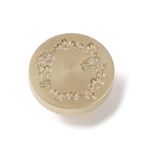 PandaHall Golden Tone Wax Seal Brass Stamp Head, Floral Collection Pattern, for Wax Seal Stamp, Flower, 25x14mm, Inner Diameter: 7mm Brass...
PandaHall Golden Tone Wax Seal Brass Stamp Head, Floral Collection Pattern, for Wax Seal Stamp, Flower, 25x14mm, Inner Diameter: 7mm Brass...