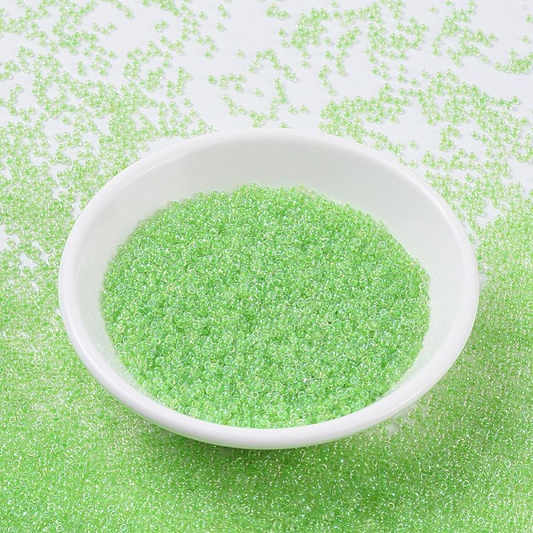 PandaHall MIYUKI Round Rocailles Beads, Japanese Seed Beads, (RR228) Light Green Lined Crystal, 11/0, 2x1.3mm, Hole: 0.8mm, about...
PandaHall MIYUKI Round Rocailles Beads, Japanese Seed Beads, (RR228) Light Green Lined Crystal, 11/0, 2x1.3mm, Hole: 0.8mm, about...