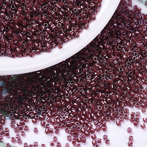 PandaHall MIYUKI Delica Beads, Cylinder, Japanese Seed Beads, 11/0, (DB0280) Cranberry Lined Crystal Luster, 1.3x1.6mm, Hole: 0.8mm, about..., Purple
PandaHall MIYUKI Delica Beads, Cylinder, Japanese Seed Beads, 11/0, (DB0280) Cranberry Lined Crystal Luster, 1.3x1.6mm, Hole: 0.8mm, about..., Purple