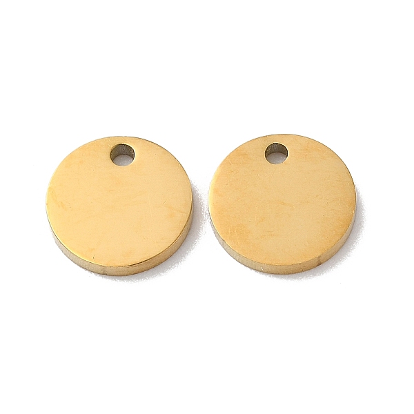 PandaHall 304 Stainless Steel Charms, Stamping Blank Tag, Flat Round Charm, Real 18K Gold Plated, 9x1.3mm, Hole: 1.4mm 304 Stainless Steel...
PandaHall 304 Stainless Steel Charms, Stamping Blank Tag, Flat Round Charm, Real 18K Gold Plated, 9x1.3mm, Hole: 1.4mm 304 Stainless Steel...