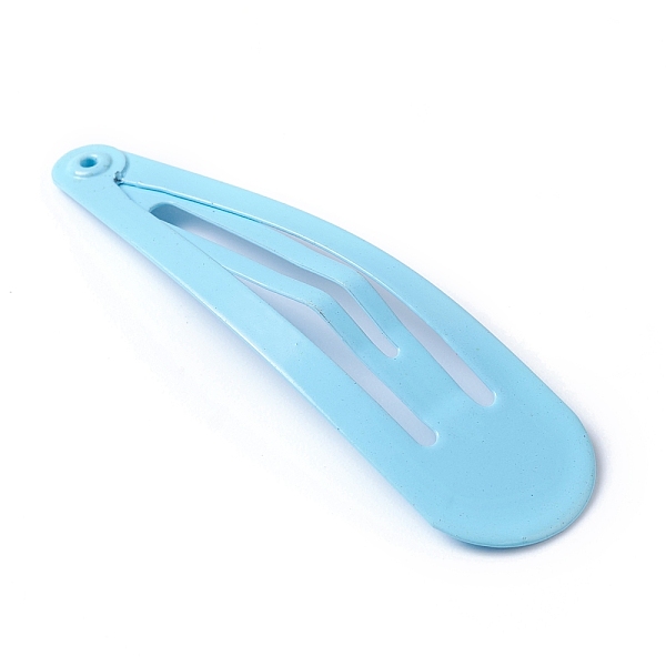 PandaHall Baking Painted Iron Snap Hair Clip, for Children's Day, Mixed Style, Mixed Color, 48x13.5x1.5mm, 100pc/bag Iron Multicolor
PandaHall Baking Painted Iron Snap Hair Clip, for Children's Day, Mixed Style, Mixed Color, 48x13.5x1.5mm, 100pc/bag Iron Multicolor