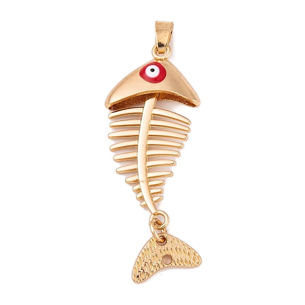 PandaHall Alloy Enamel Big Pendants, Golden, Fishbone with Evil Eye Charm, Red, 54x21x5.5mm, Hole: 7.5x4mm Alloy+Enamel Others Red
PandaHall Alloy Enamel Big Pendants, Golden, Fishbone with Evil Eye Charm, Red, 54x21x5.5mm, Hole: 7.5x4mm Alloy+Enamel Others Red