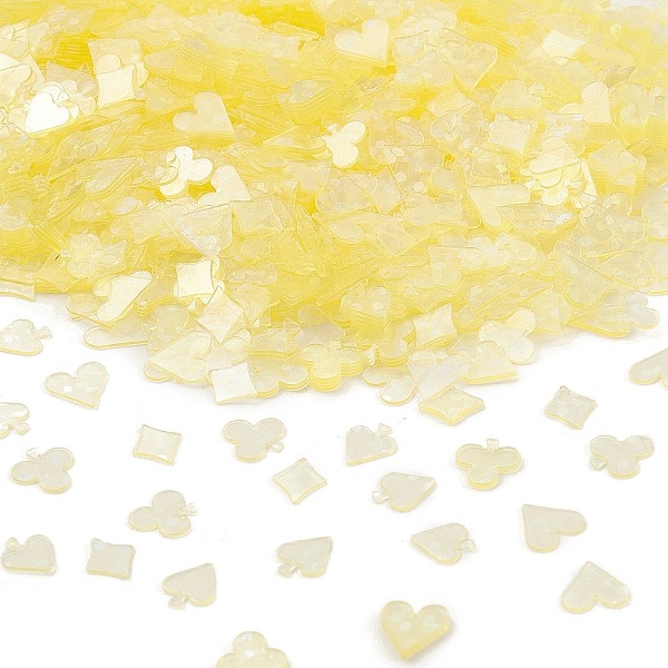 PandaHall Plastic Sequin Beads, Matte Style, Sewing Craft Decorations, Playing Card Signs, Champagne Yellow, 6x5~6x0.3mm Plastic Playing...
PandaHall Plastic Sequin Beads, Matte Style, Sewing Craft Decorations, Playing Card Signs, Champagne Yellow, 6x5~6x0.3mm Plastic Playing...